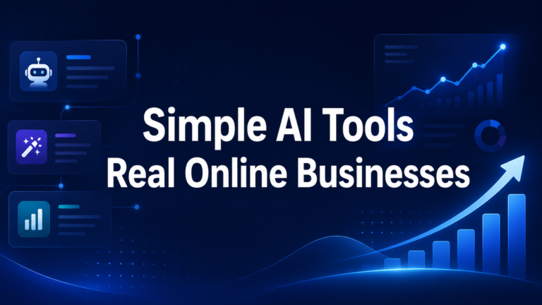 Why Simple AI Tools Can Become Real Online Businesses