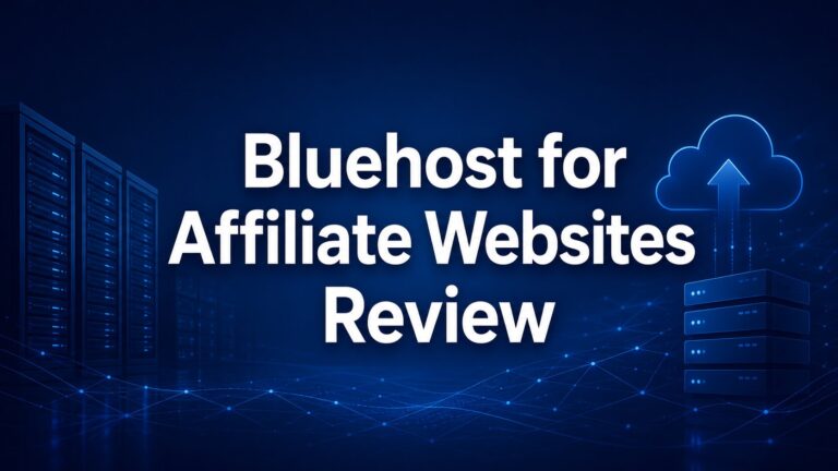 Bluehost for affiliate websites review